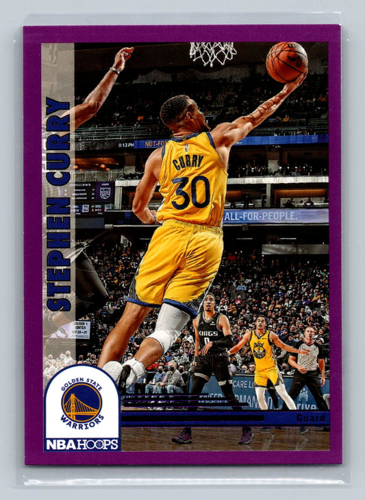 2022-23 Hoops #294 Stephen Curry Purple