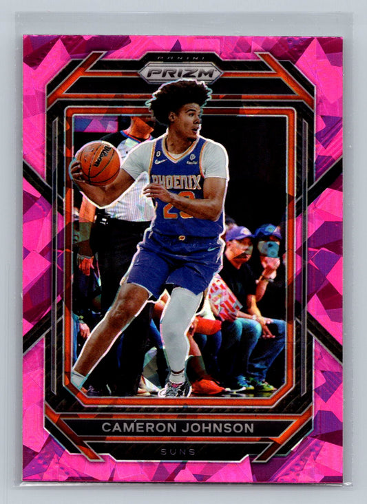 2022-23 Panini Prizm #126 Cameron Johnson Pink ICe