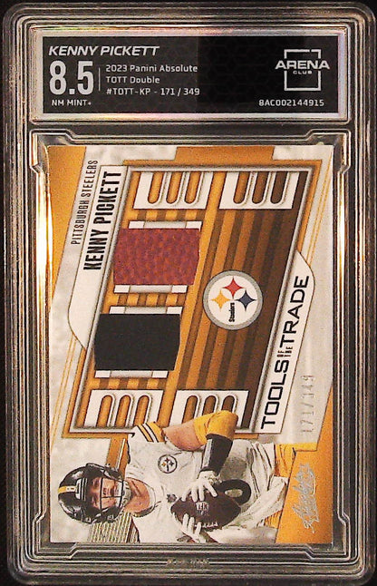 2023 Panini Absolute #TOTT-KP Kenny Pickett Tools of the Trade Double Other 8.5 #/349