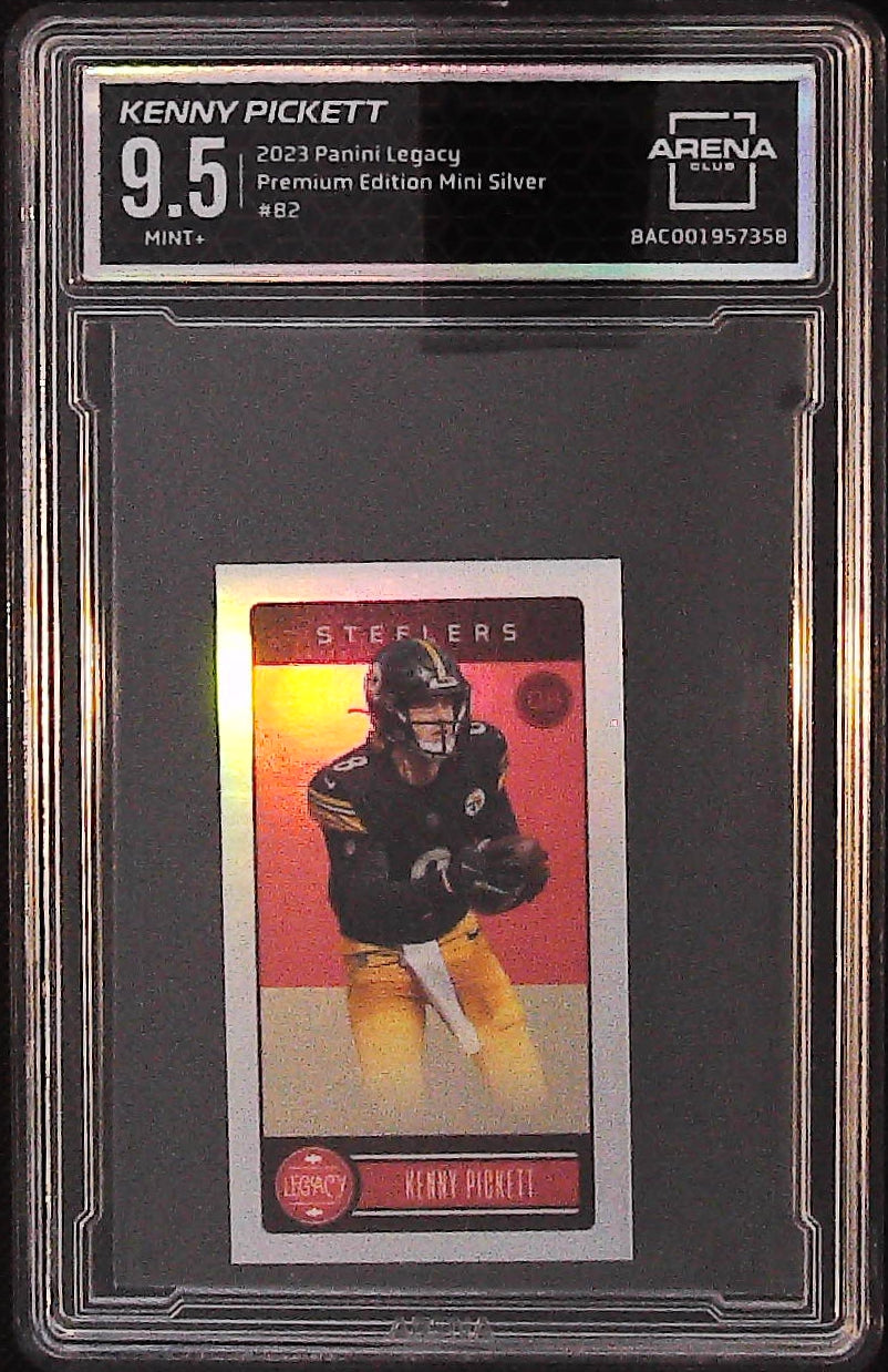 2023 Panini Legacy #82 Kenny Pickett Premium Edition Silver Mini Other 9.5