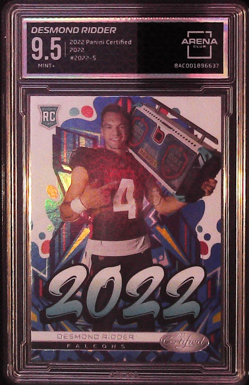 2022 Panini Certified #2022-5 Desmond Ridder 2022 Other 9.5