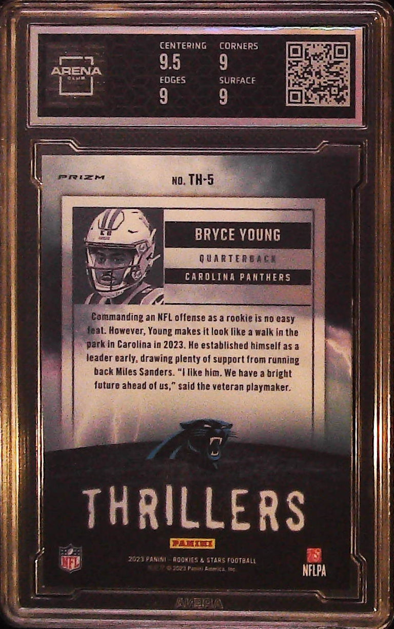 2023 Rookies and Stars #TH-5 Bryce Young Thrillers Red Plaid Other 9