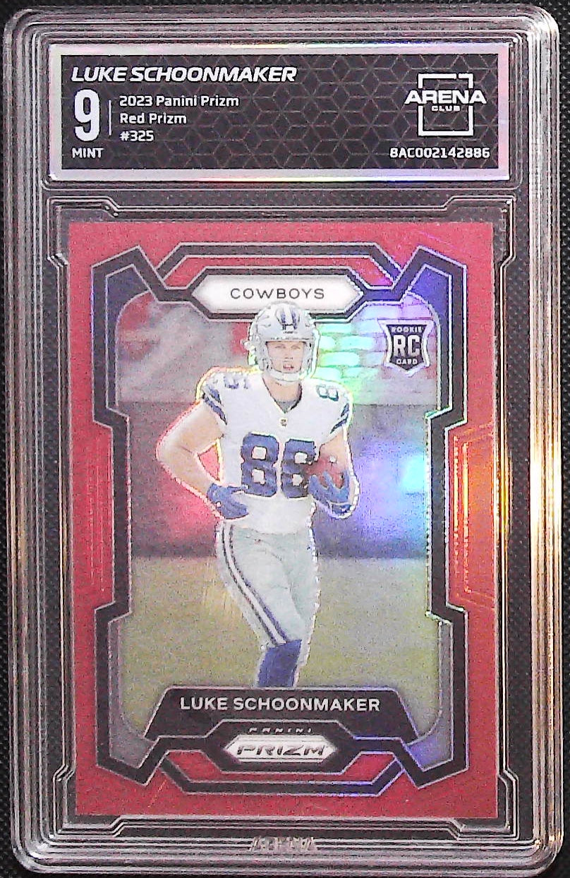 2023 Panini Prizm #325 Luke Schoonmaker Red Other 9