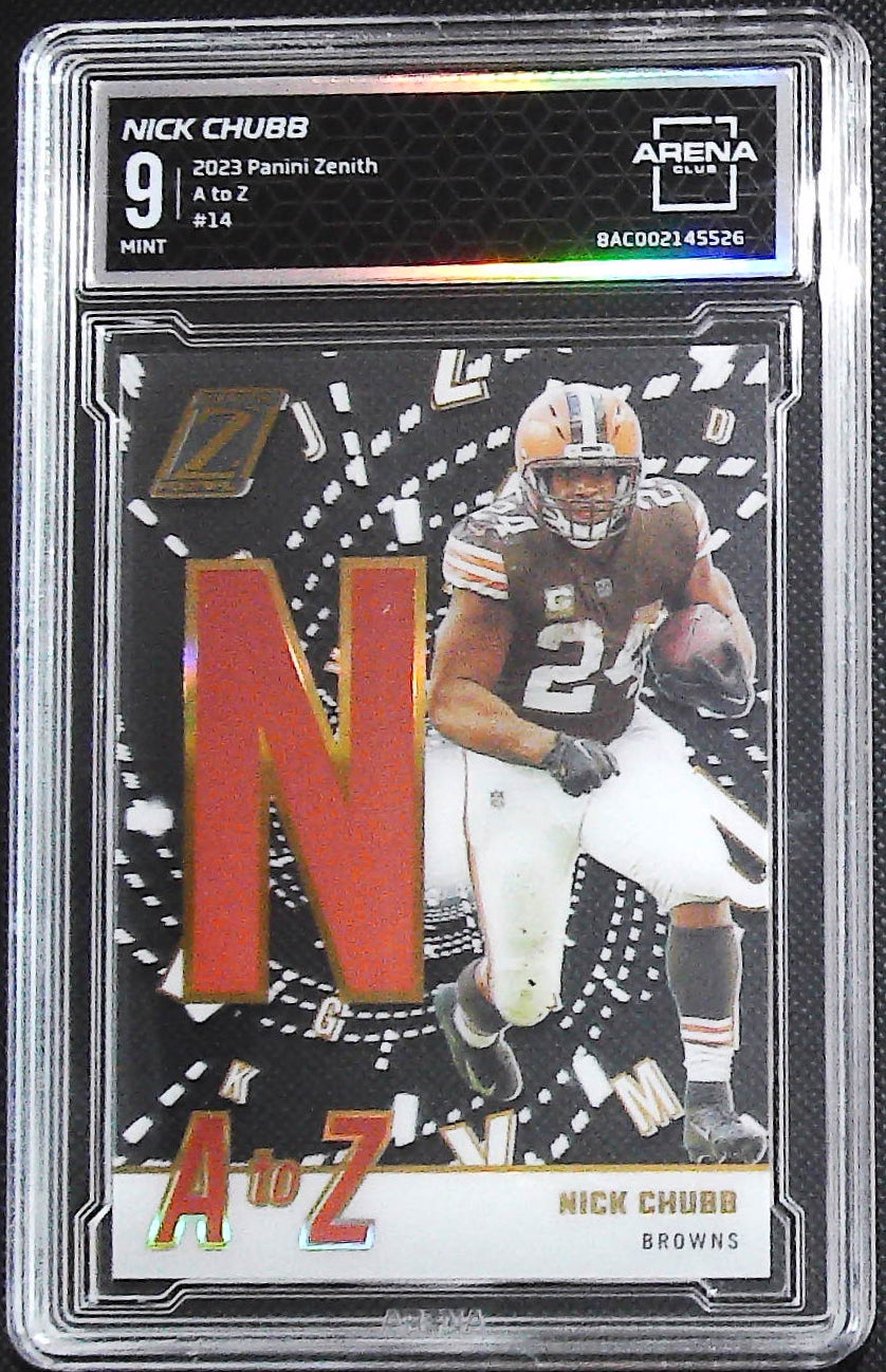 2023 Panini Zenith #14 Nick Chubb A to Z Other 9