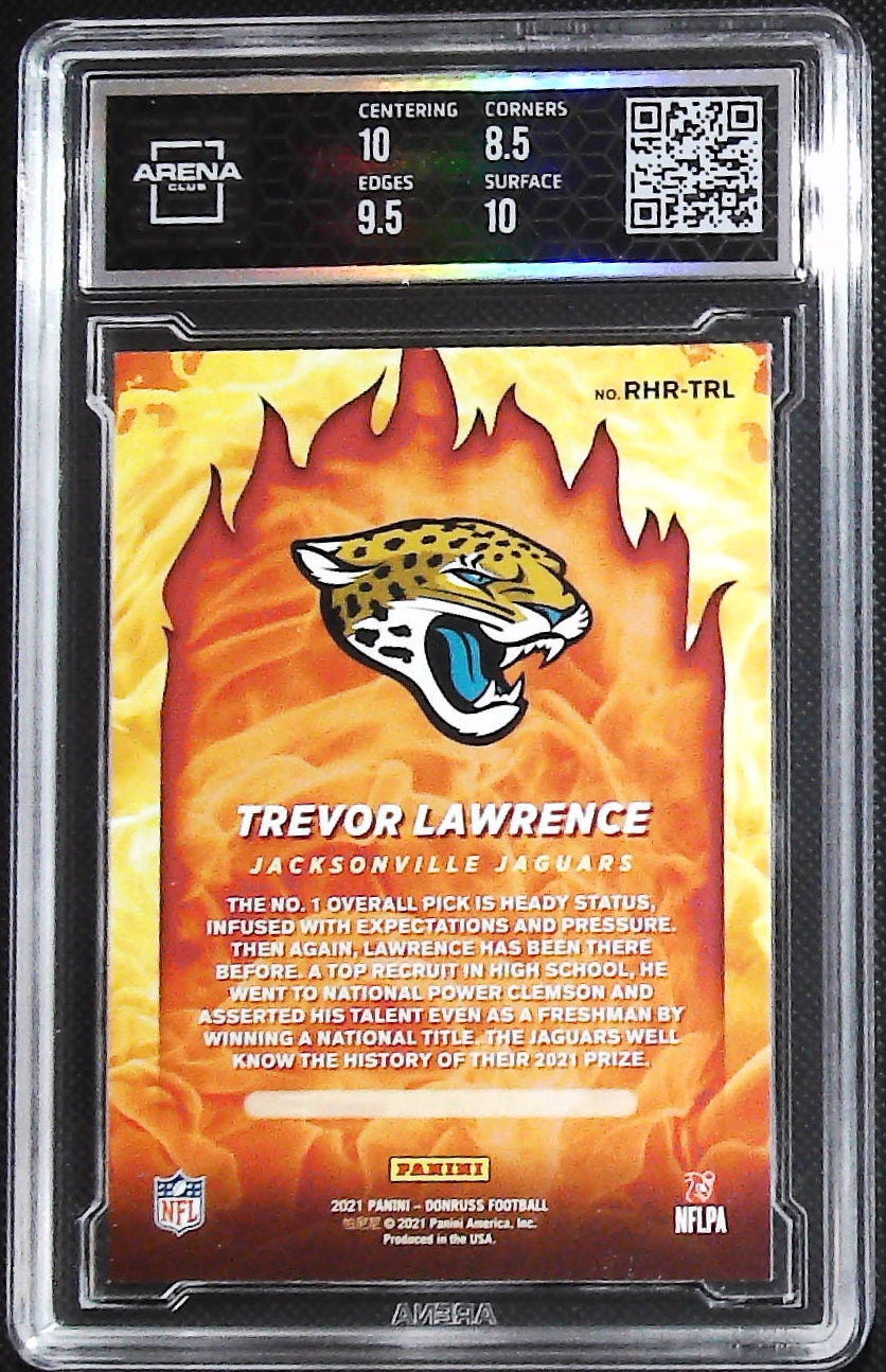 2021 Donruss #RHR-TRL Trevor Lawrence Red Hot Rookies Other 9