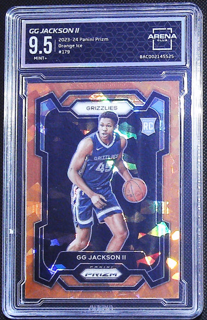 2023-24 Panini Prizm #179 GG Jackson II Orange Ice Other 9.5