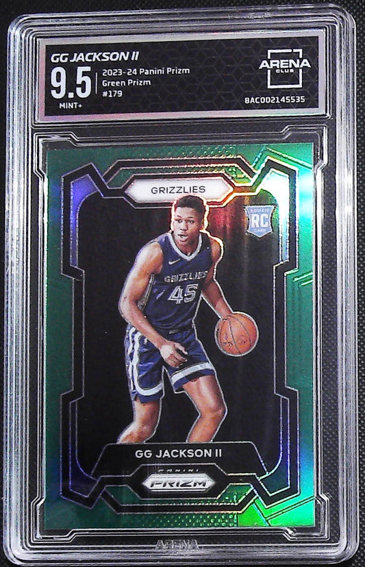 2023-24 Panini Prizm #179 GG Jackson II Green Prizm Other 9.5