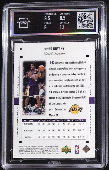 1998-99 SP Authentic #44 Kobe Bryant Other 9