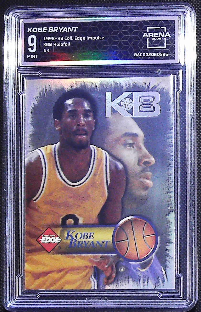 1998 Collector's Edge Impulse #4 Kobe Bryant KB8 Silver Other 9