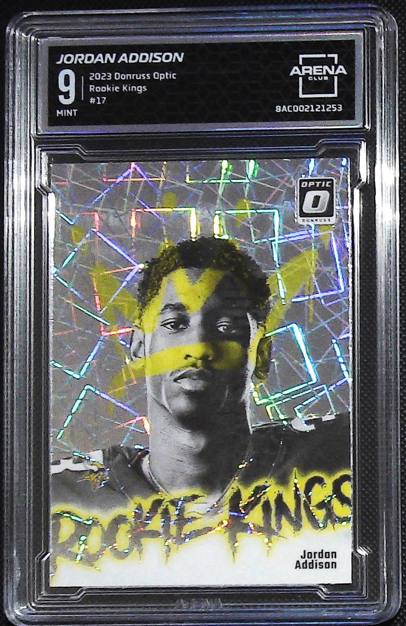 2023 Donruss Optic #17 Jordan Addison Rookie Kings