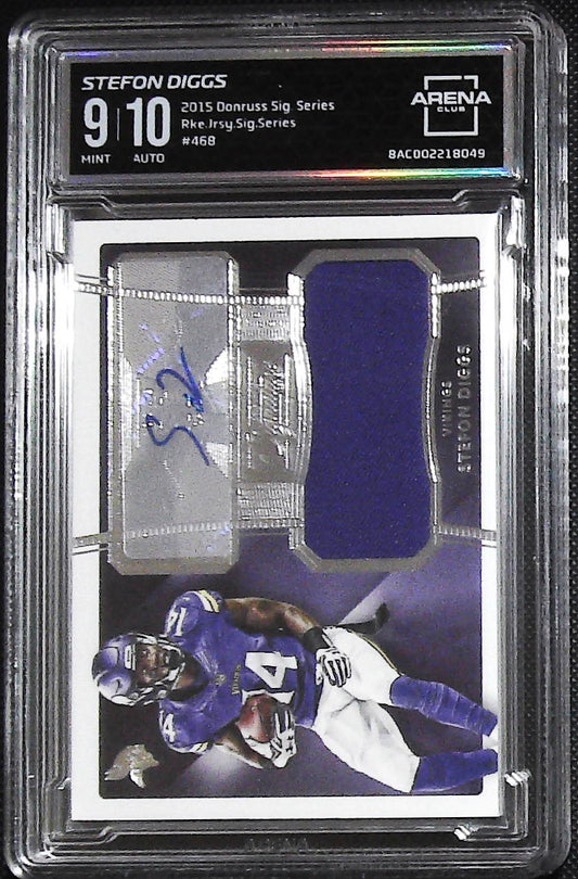 2015 Donruss Signature Series #468 Stefon Diggs