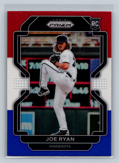 2022 Panini Prizm #81 Joe Ryan Red White and Blue