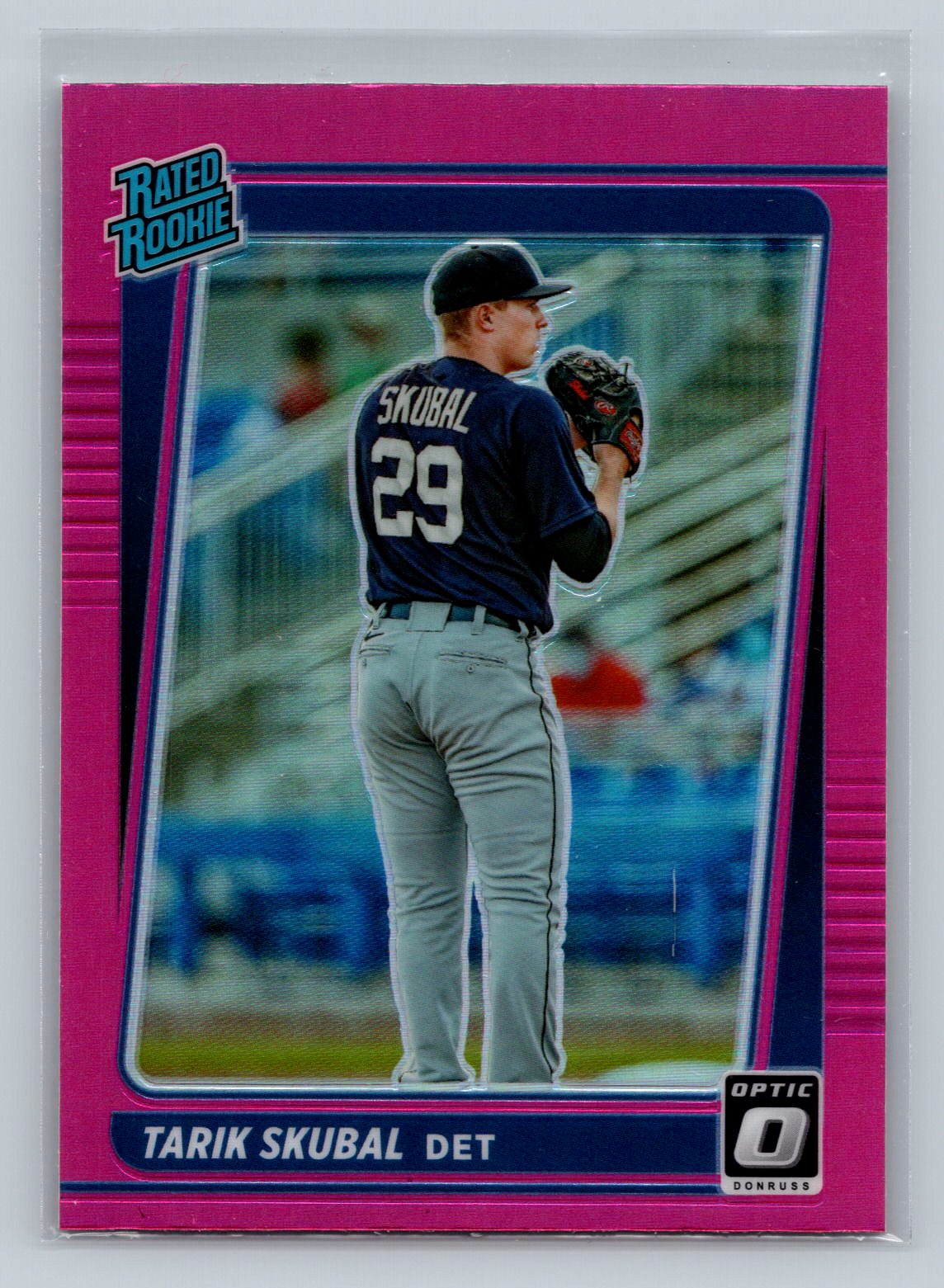 2021 Donruss Optic #79 Tarik Skubal Purple