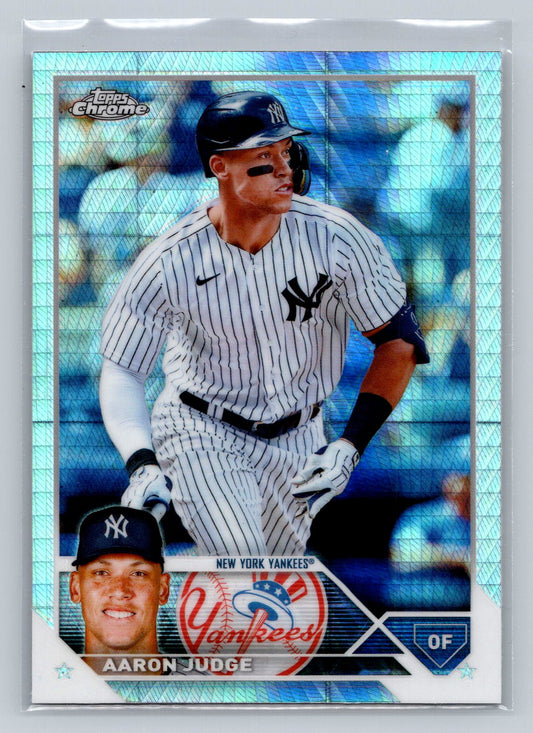 2023 Topps Chrome #62 Aaron Judge Refractor