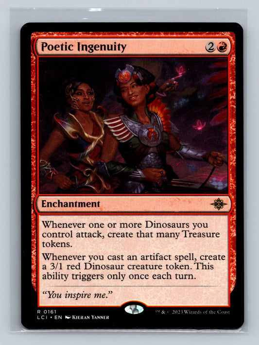 The Lost Caverns of Ixalan #377 Poetic Ingenuity (Extended Art)