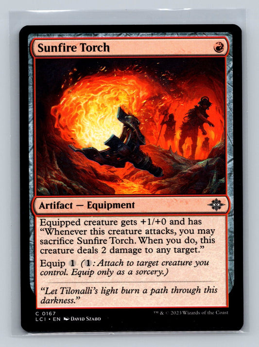 The Lost Caverns of Ixalan #167 Sunfire Torch