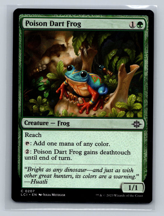 The Lost Caverns of Ixalan #207 Poison Dart Frog