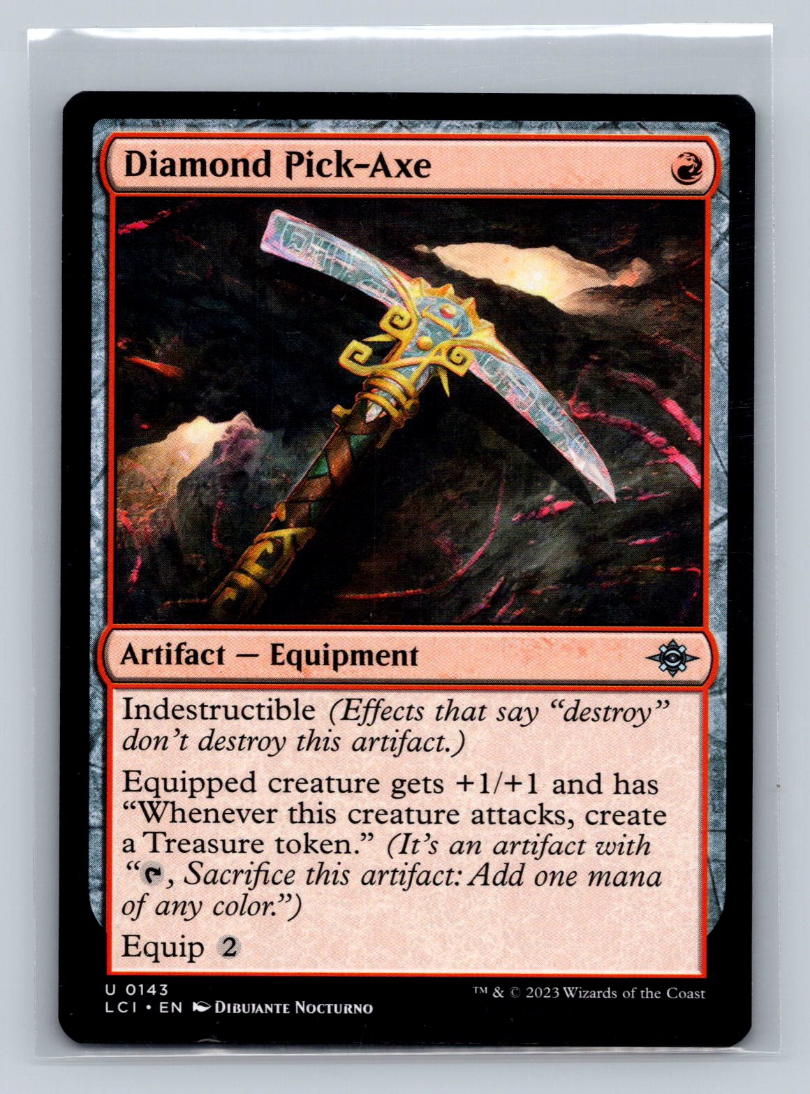 The Lost Caverns of Ixalan #143 Diamond Pick-Axe