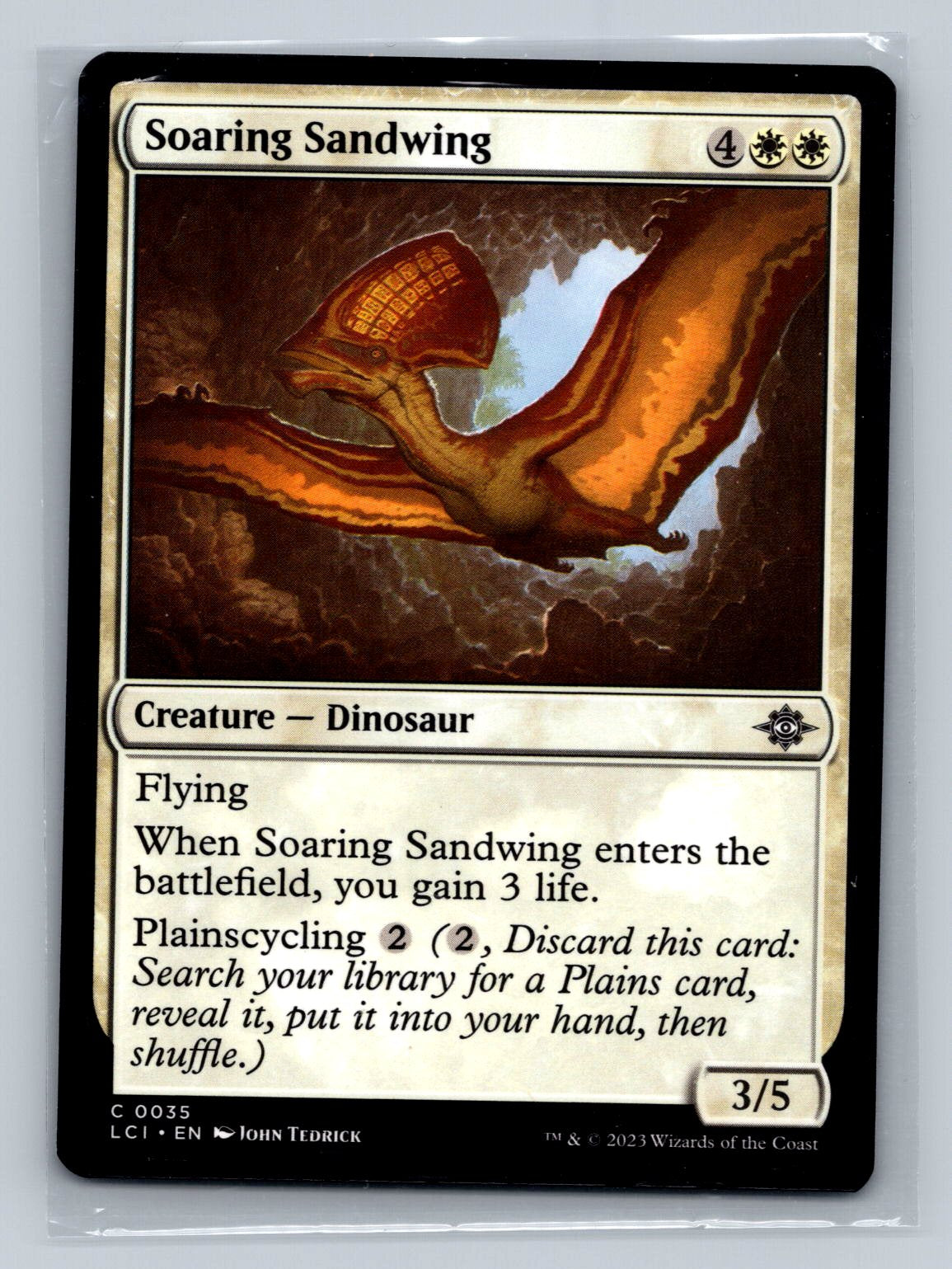 The Lost Caverns of Ixalan #35 Soaring Sandwing